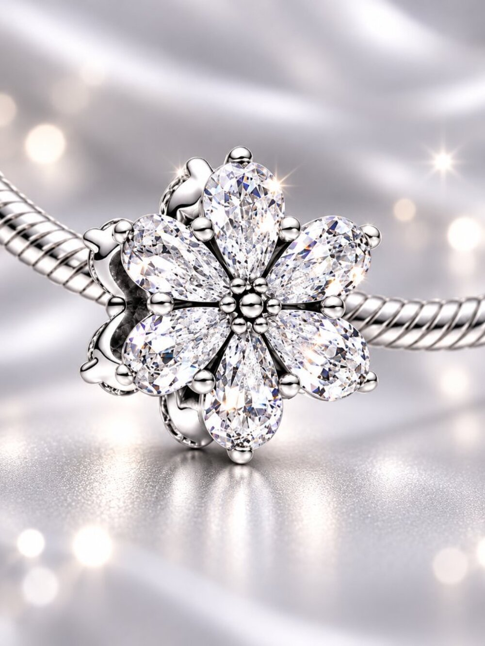 Sparkling Herbarium Cluster Charm (One)